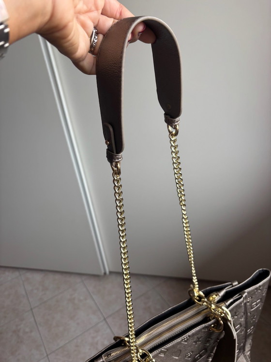 Borsa Shopping Gio Cellini Milano - Color Bronzo, Borse tote, Metallo, Skai, Marrone (foto 7 di 15)