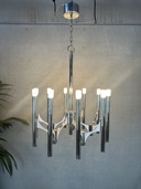 Lampadario XL dal design vintage ‘Orbit’ - Sciolari