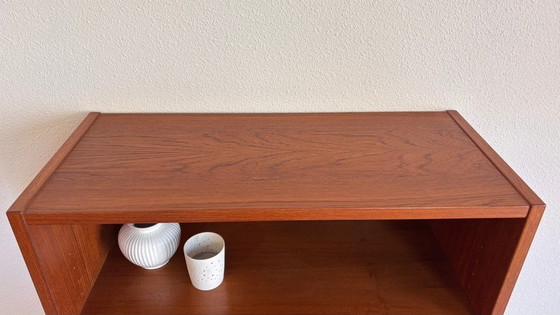 Image 1 of Vintage bookcase LP compartments