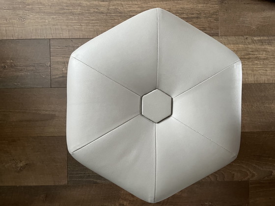 Image 1 of Vintage Poef hocker Stokking design  Clement  Claessens 