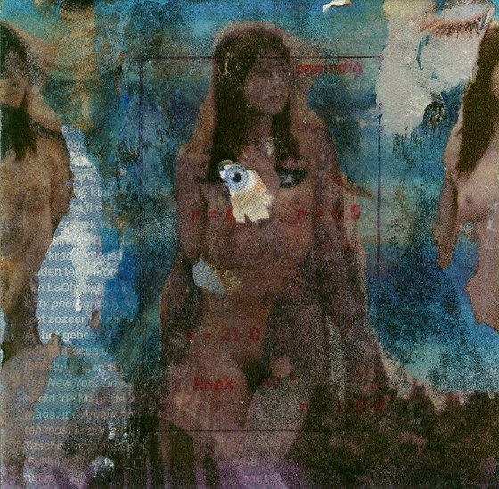 Image 1 of Impresión de collage sobre lienzo