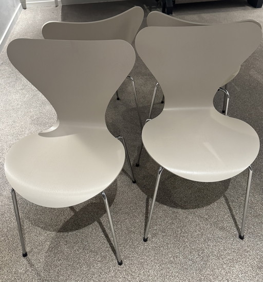 4 x Fritz Hansen serie 7 vlinderstoel