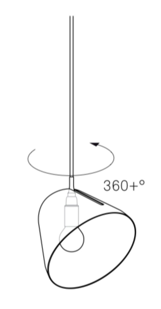 Image 1 of NYTA TILT S 2.2.2 pendant lamp, matte black, original price €369, original packaging.