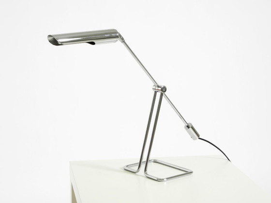 Image 1 of Tischleuchte aus verchromtem Metall aus den 1980er Jahren von Abo Randers für IKEA