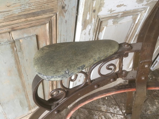 Bambino bi 1900 in metallo e legno su base – Oggetti decorativi, Vintage (photo 4 of 9)