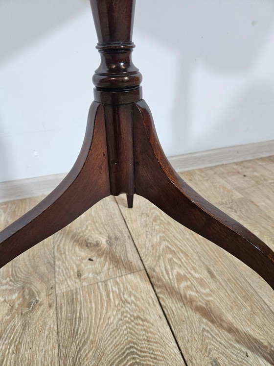 Antique Victorian Mahogany Side Table, 1800s – Wood, Hollywood Regency (photo 4 of 15)