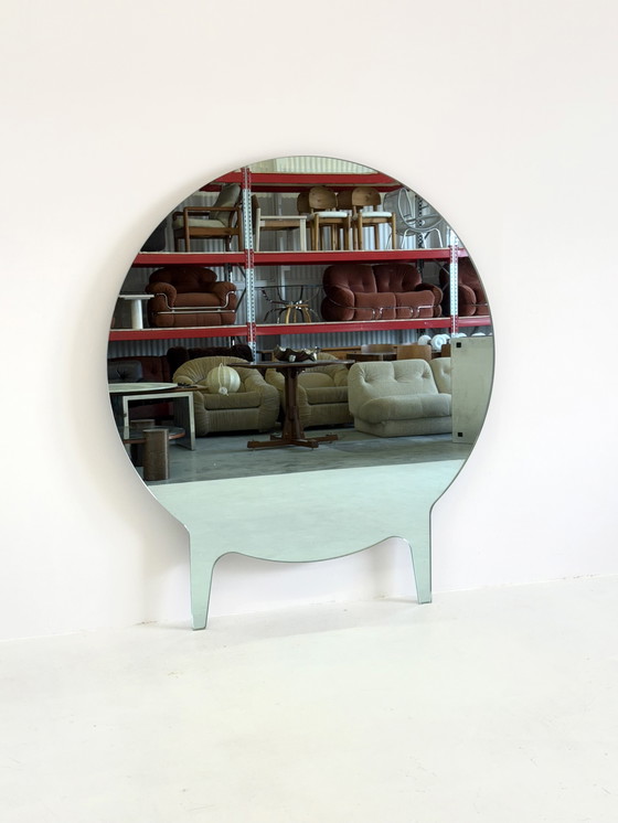 Image 1 of XL Large Round MIR Mirror Designed By Roderick Vos