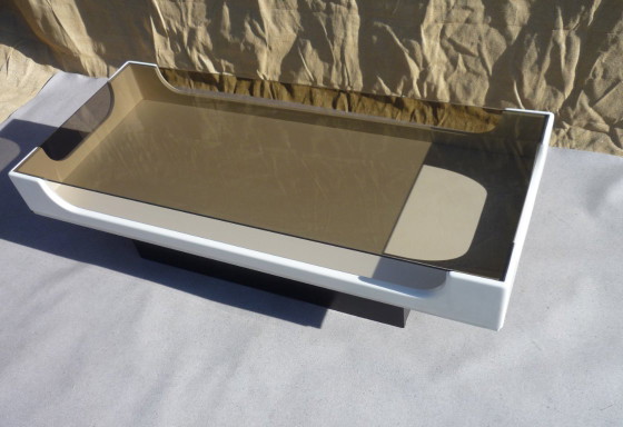 Mesa de centro Space Age con cajón – Mesas de centro, Vidrio (photo 3 of 6)