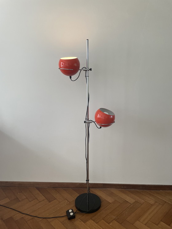 Image 1 of Lampadaire vintage - Gepo globe lamp