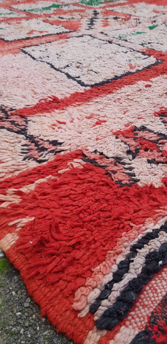 Image 1 of Handgeknoopt Berber kleed wol 243x188cm