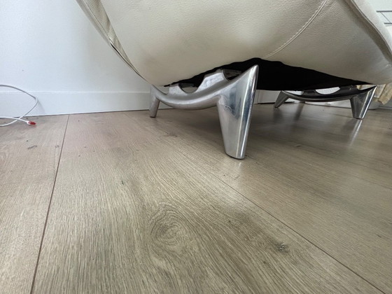 Leolux Tango Sofa – Leather, Aluminium (photo 3 of 5)