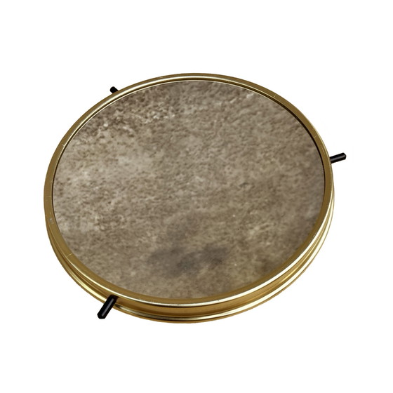 Image 1 of Draaibaar dienblad met spiegel in Hollywood Regency stijl, Duitsland, jaren 1960