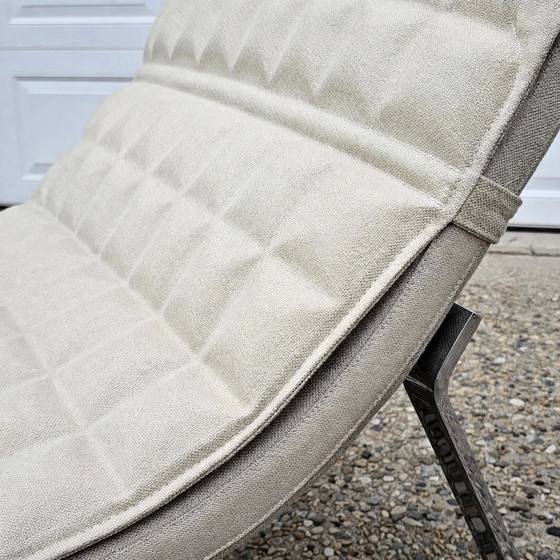 Chaise Longue Landscape B&B Italia, Metal, Textil, Crema, Modern (foto 2 de 14)