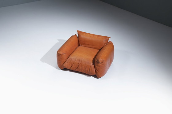 Image 1 of Äußerst seltener, signierter und originaler Marenco Lounge Chair von Mario Marenco für Arflex.
