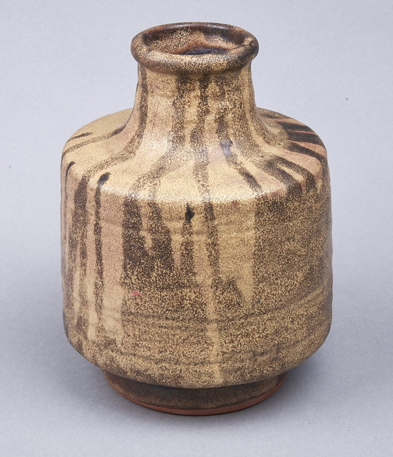 Image 1 of Karlsruher Majolika Vase, 70Er Jahre, Friedgart Glatzle