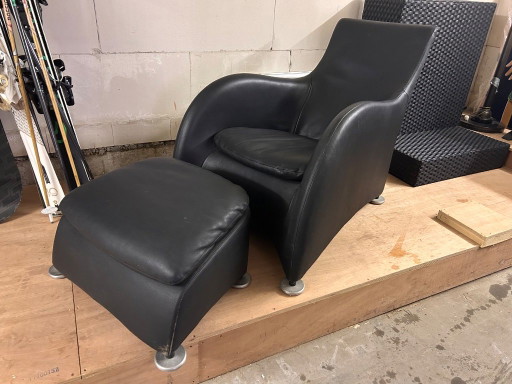 Montis Loge Gerard Van Der Berg – fauteuils, Leather, Metal