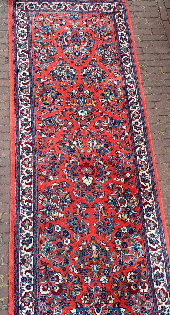 Exclusieve Perzische Kashan loper – 430 x 87 cm topstaat – Perzisch tapijt, Vloerkleden en tapijten, Wool (photo 6 of 7)