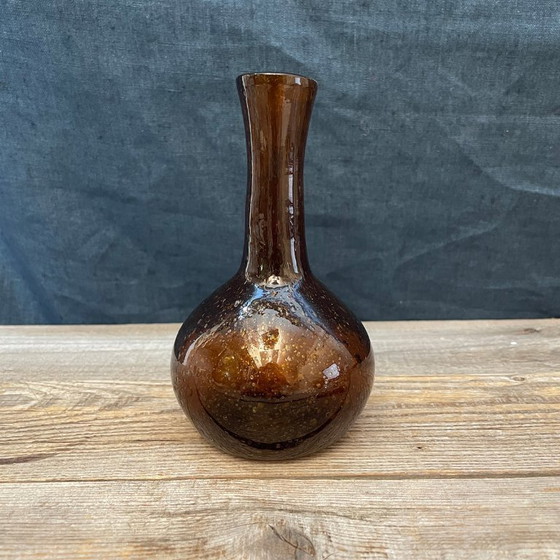 Image 1 of Schaumglas Vase braun