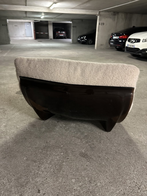 Rounded fauteuil ligne roset Marsala