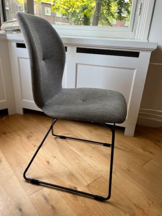 Image 1 of 6x Manzini chaises de salle à manger Gris