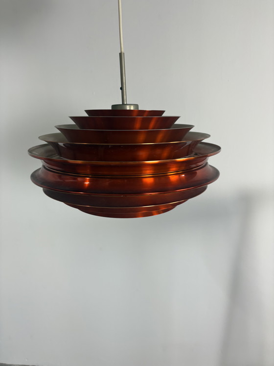 Image 1 of Beautiful vintage pendant lamp by Carl Thore