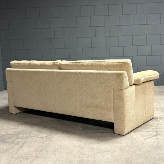 Canapé trois places - Tissu beige – Erpo International – Canapés 3 places, Textile (photo 3 of 11)