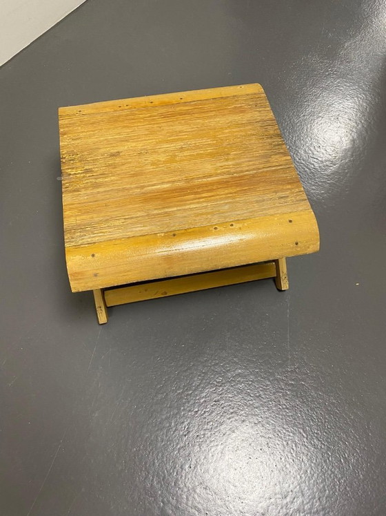 Image 1 of Vintage Bamboo Lamp / Table / Tray / Stool