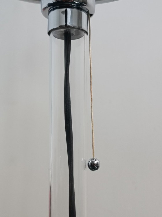 Lampada di design Bauhaus Valentino di Metalarte 1976 – Lampade da tavolo, Plexiglass, Glass (photo 4 of 12)