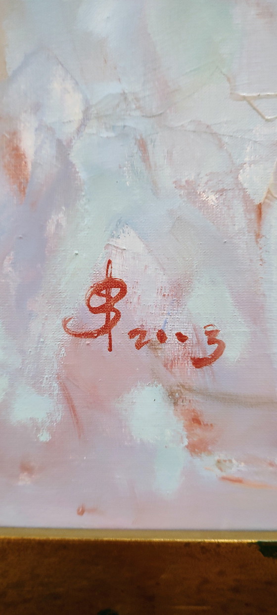 Image 1 of Modern naakt schilderij acry op canvas 2003