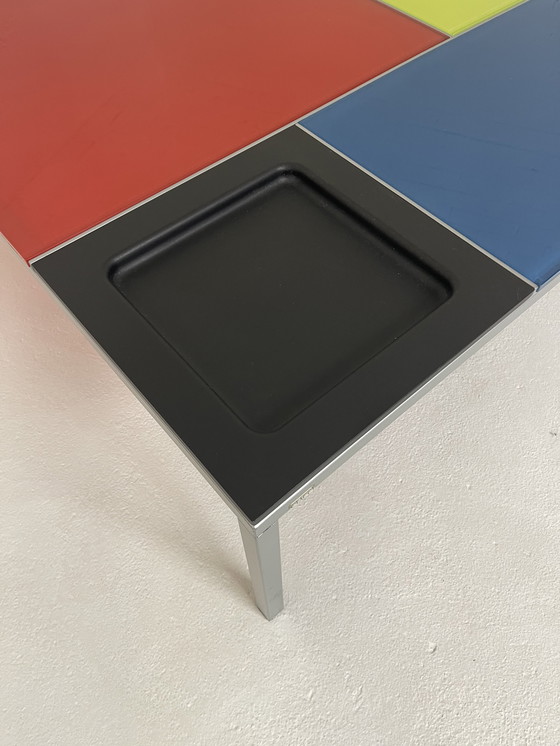 Image 1 of Mondrian table CIACCI vintage coffee tables Artdeco retro