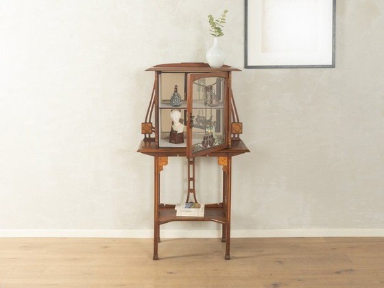 Jugendstil-Vitrinenschrank – Glass, Wood (photo 2 of 8)