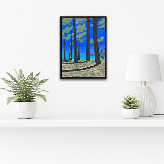 Image 1 of Gouache op papier, 40x30 cm.