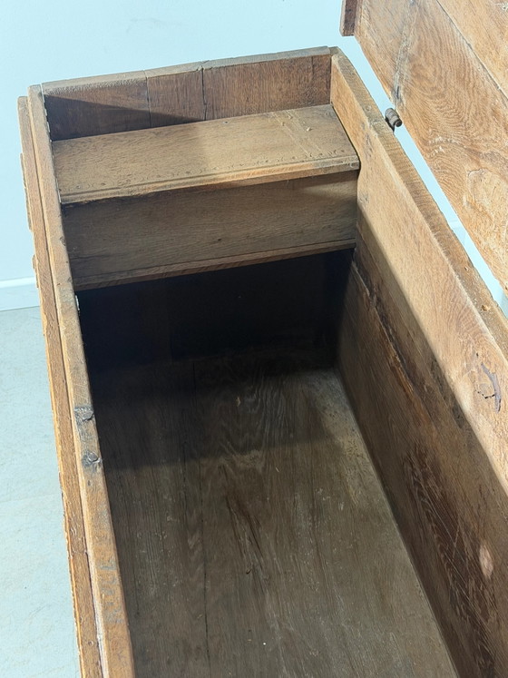 19th-Century Carved Wooden Chest – Storage cabinet (photo 6 of 7)