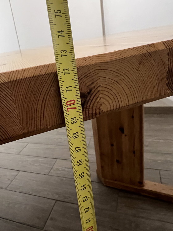 Image 1 of Vintage 70s Danish table CJ Rosengaarden 120 x 220