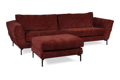 Sits Gustav XL 3-seater sofa + pouf