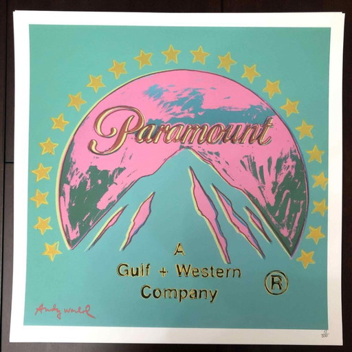 1990s After Andy Warhol "Paramount Classic' Lithograph – lithos zeefdrukken, Paper