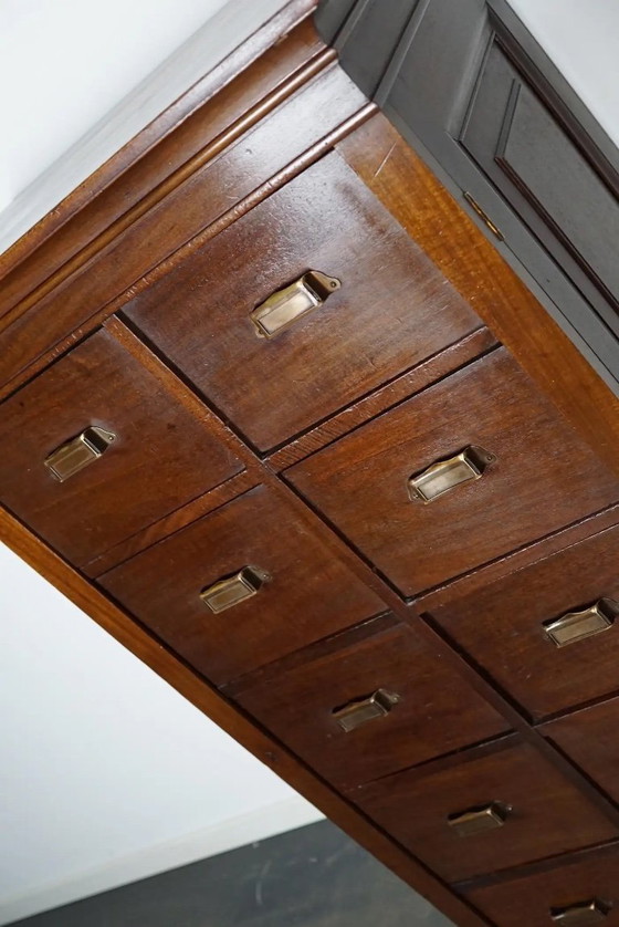 Image 1 of Mobiletto/cassettiera olandese in mogano, anni '30