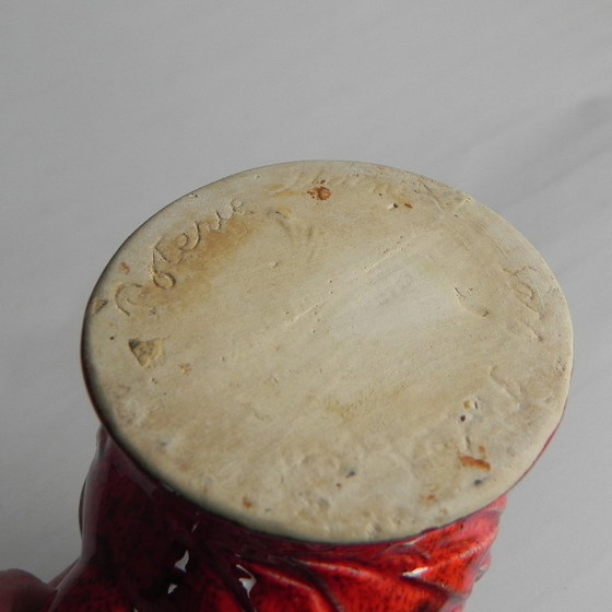 Image 1 of Jarra con forma de gallo, cerámica Sars Poteries, década de 1950.