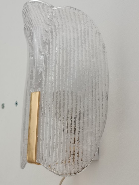 Image 1 of Wandleuchten von Carl Fagerlund für Orrefors, 1970er Jahre