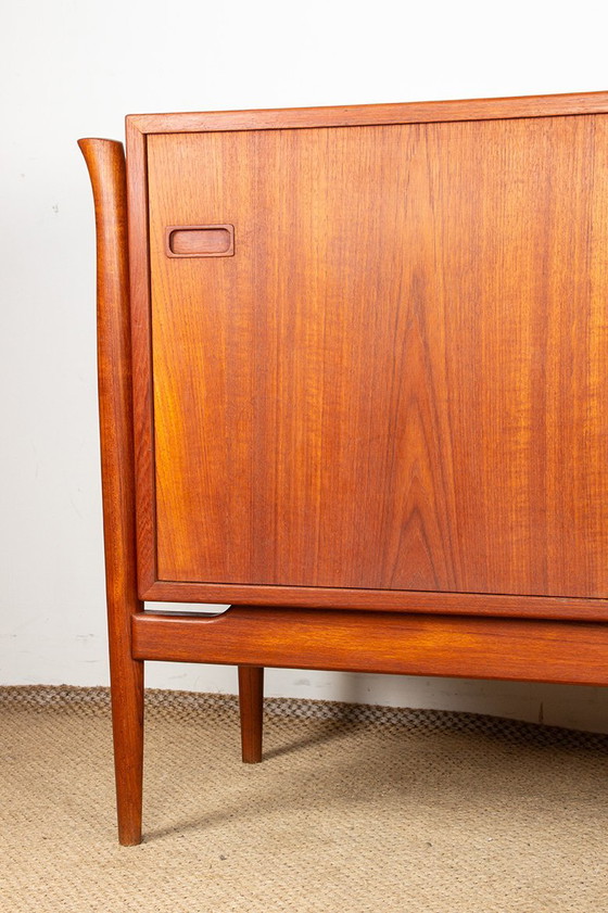 Image 1 of Credenza danese in teak molto grande 255 cm 1960.