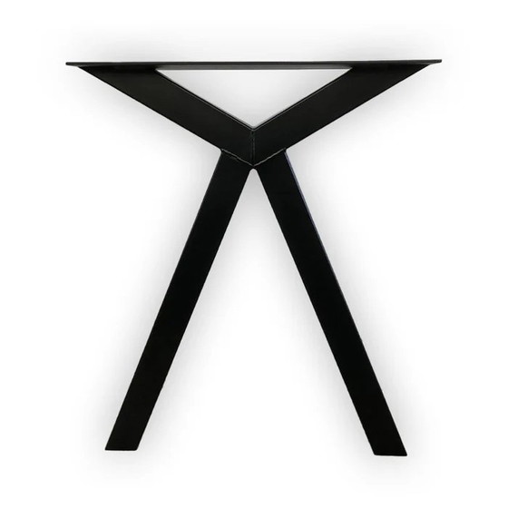 Image 1 of Tavolo da pranzo a spina di pesce in rovere vintage rustico