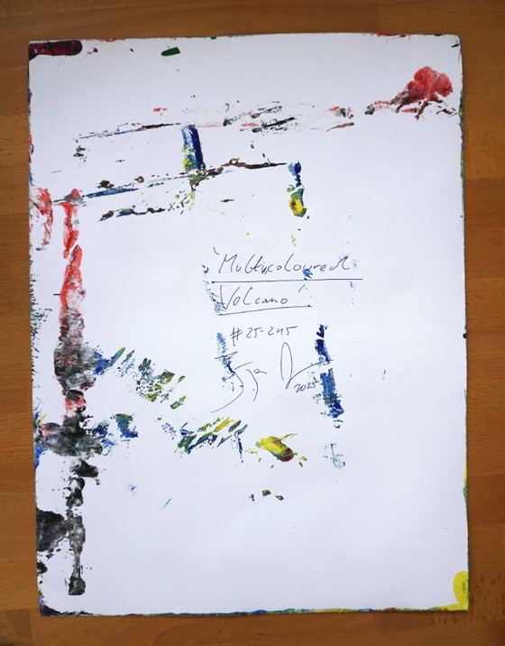 Image 1 of Jürgen Angeler - Multicolored Volcano