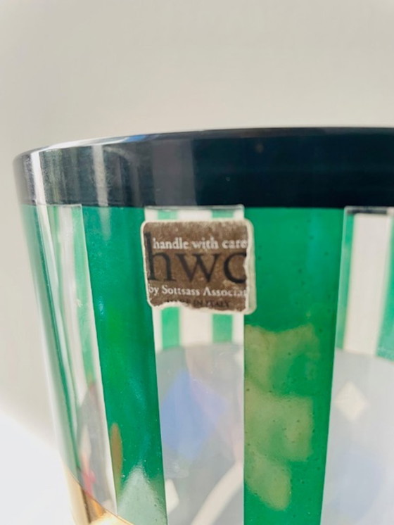 Image 1 of Icónico Saqqarah Vaas – Egizia x Sottsass Associati, 1995 (diseño de Nanae Umeda)