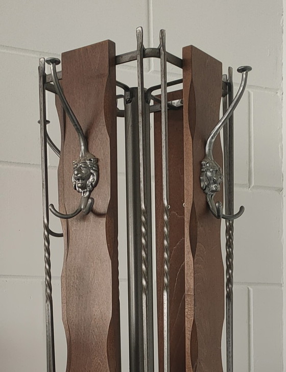 Image 1 of Coat Rack Vintage Industrial