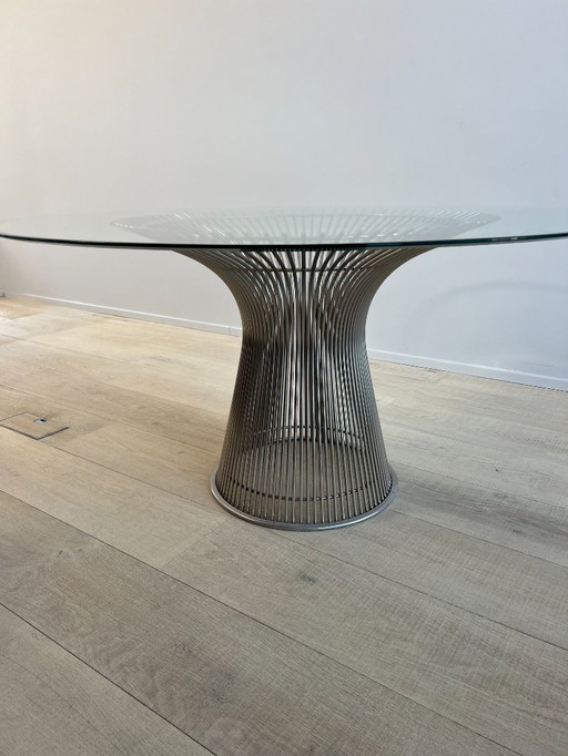 Knoll tafel, Platner, 6 personen