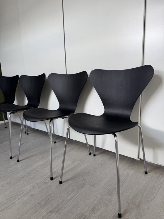 Image 1 of 4 sillas Fritz Hansen