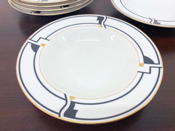 Image 1 of Noritake Portfolio Stoviglie anni '70-'80 Design stile Art Deco