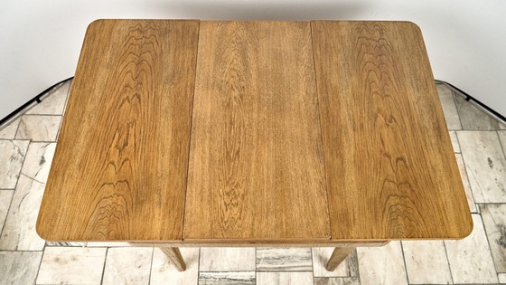 Image 1 of Extendable Oak Dining Table by Jitona, 1960s Czechoslovakia