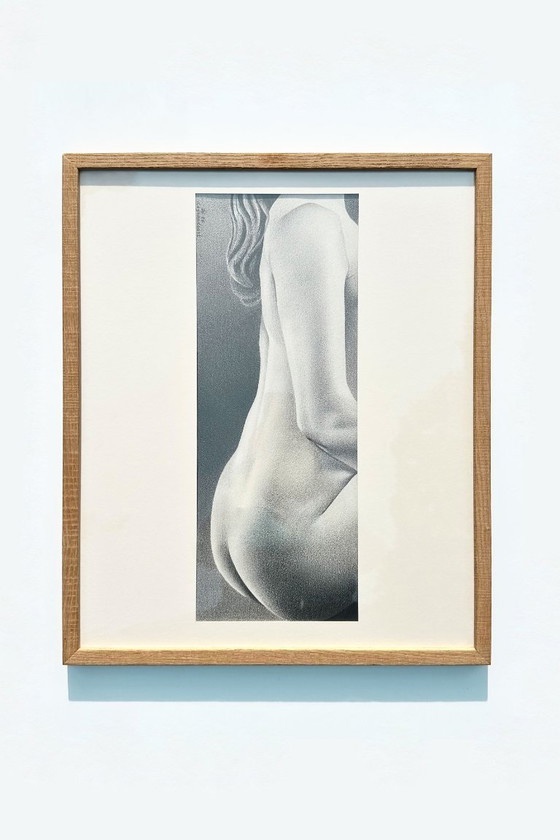 Image 1 of Composizione figurativa in grafite. Francia, anni '80