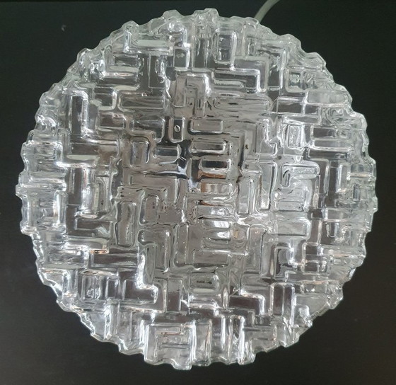 Image 1 of Beautiful round ceiling/wall lamp in Mid-Century style